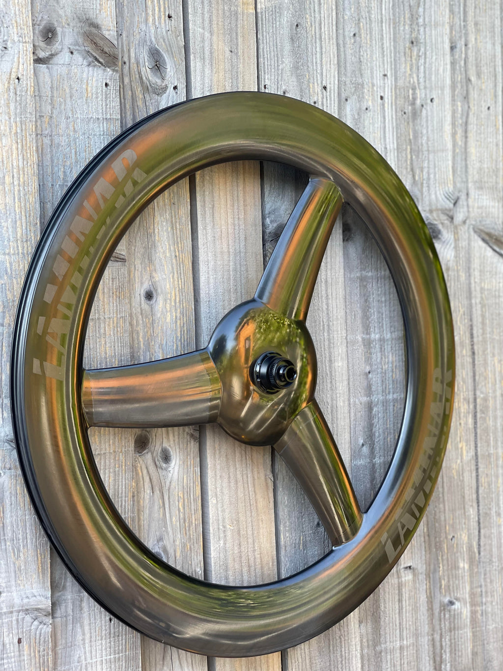 LAMINAR T850 AEROTRI-SPOKE FRONT SL (DISC BRAKE) WHEEL
